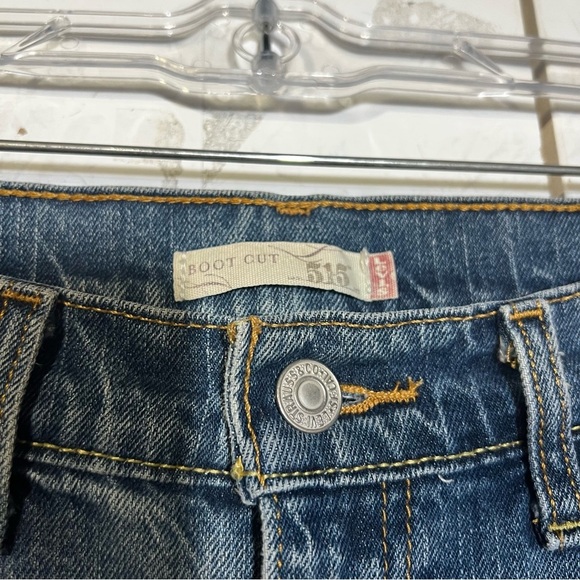 Levi’s 515 Vintage Bootcut Jeans Blue Size 8 - Picture 6 of 9